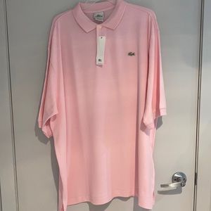 LACOSTE polo shirt Pink 2 XL and 3 XL